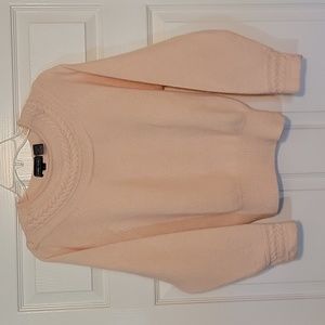 Jeanne Pierre Pink lambswool sweater